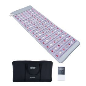 VEVOR Far Infrared Heating Pad Jade & Tourmaline Stones Heating Pad 60" x 24"