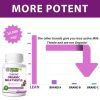 Liver Cleanse Detox & Repair Organic Milk Thistle 12000 Mg 120 Day Support Supplement 30X Seed Extract with Silymarin Pills MD Pure Herbal Kidney Lung