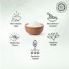 Himalayan White Salt by Pride Of India - 1lb - Rarest & Enriched W/84+ Natural Minerals- Low Sodium- Mineral Rich Nutrition and Enhanced Taste- Health